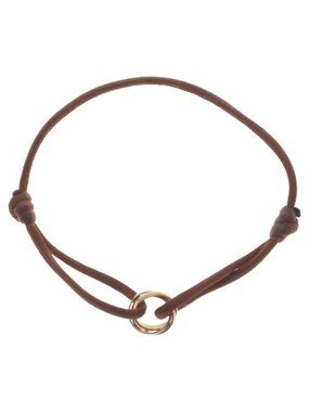 Cartier Baby Trinity Bracelet Brown Gold Silver Pink
